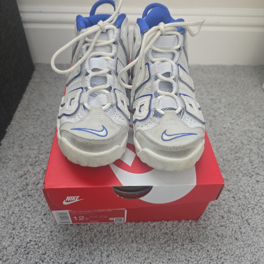 Nike Kids Shoes - Blue and White